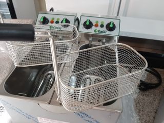 FREIDORA ELÉCTRICA 4+4LT