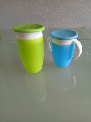 Vasos antiderrame Munchkin para bebé 