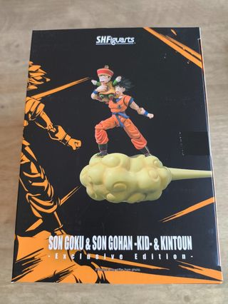 Sh figuarts Goku y Kid Gohan Exclusiva