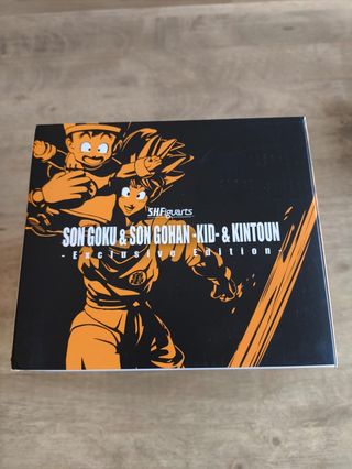 Sh figuarts Goku y Kid Gohan Exclusiva