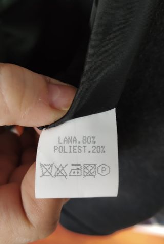 Chaquetón 80% lana 