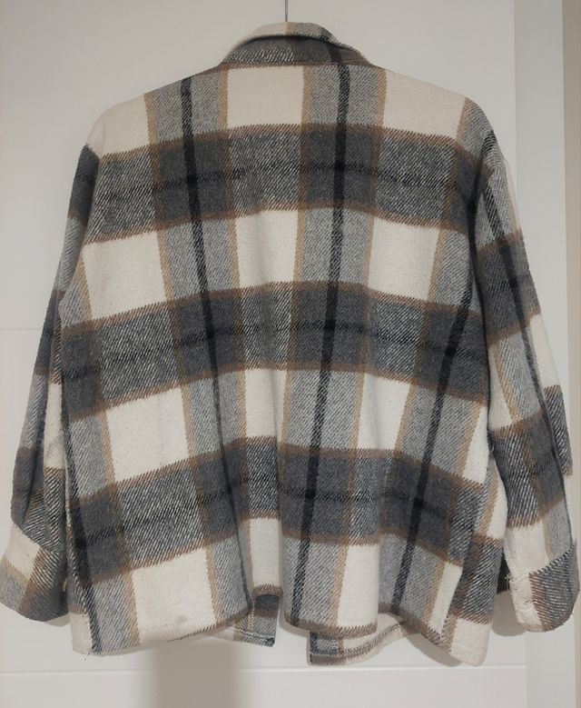 Sobrecamisa de cuadros. Talla unica