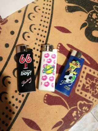 Tre Accendini Smoking da Collezione 