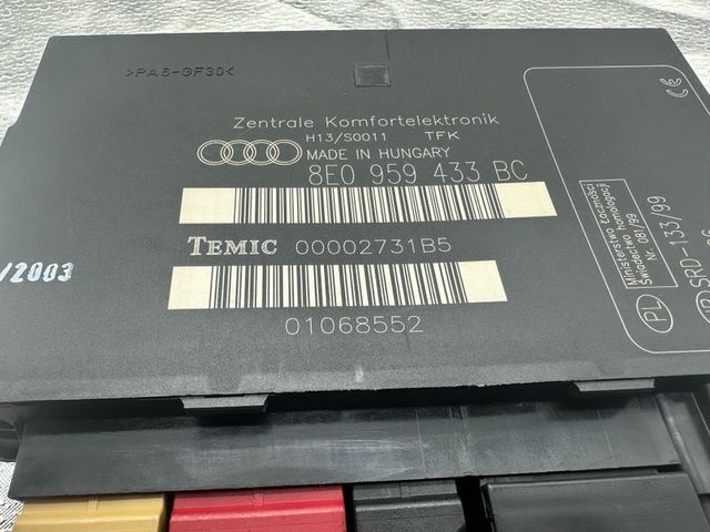 Unidad de Confort Audi A4 8E0959433BC