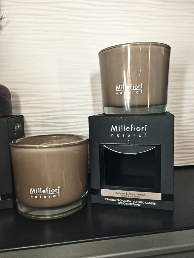 Millefiori Candle Incense & Blond Woods