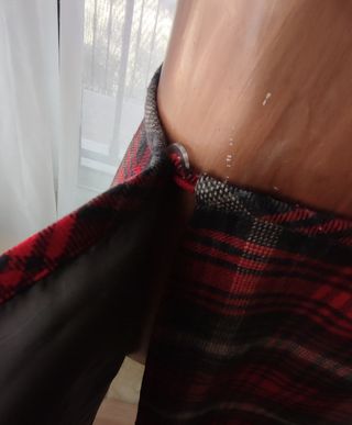 FALDA DE CUADROS TALLA M