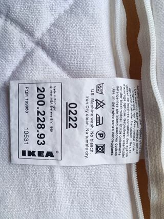 2 cojines de sofá Ikea
