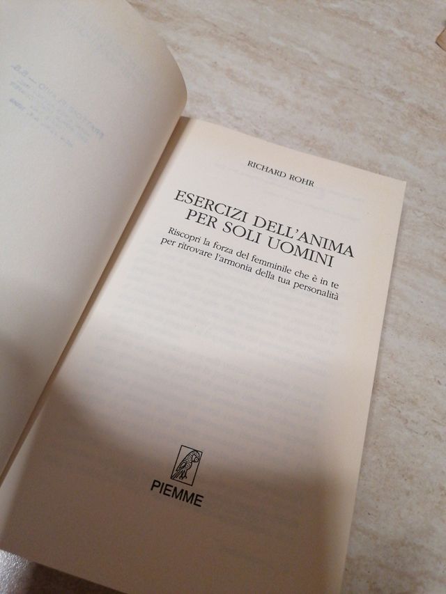 Esercizi dell'anima per soli uomini