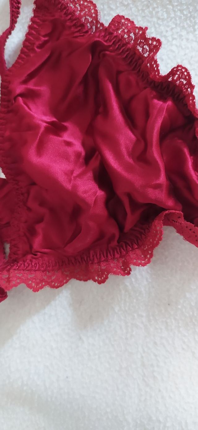 Conjunto lencería de seda Orcanta - nunca usado