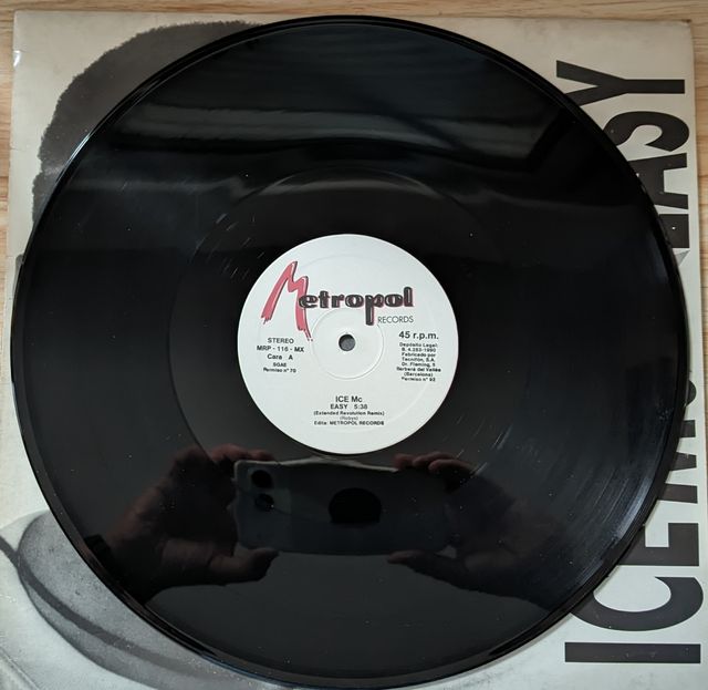 Disco vinilo. Ice Mc