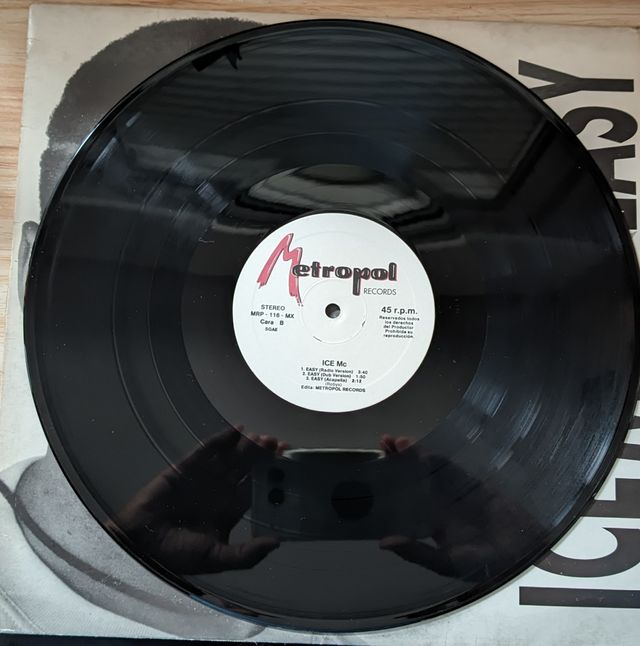 Disco vinilo. Ice Mc