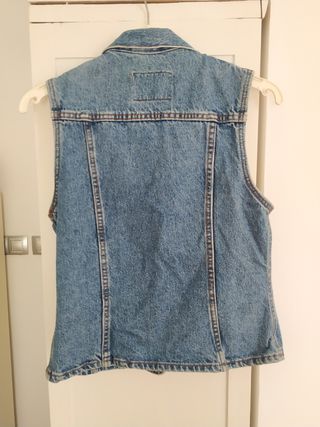 chaleco vaquero vintage mujer M
