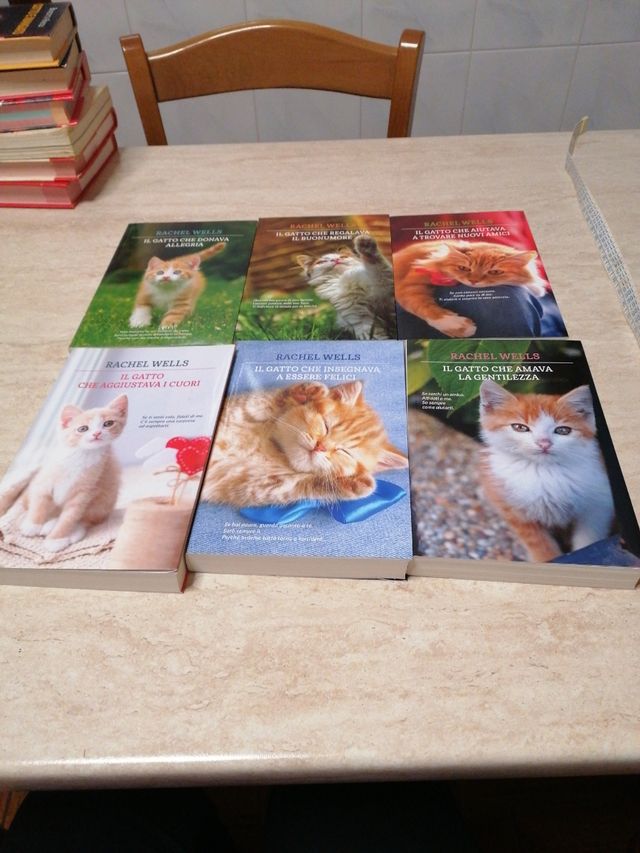 Raccolta libri storie di gatti