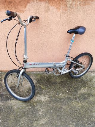 Bicicleta Monty F19 plegable 