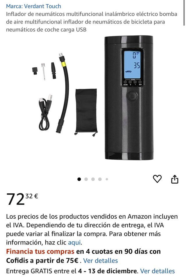 INFLADOR DE NEUMATICO