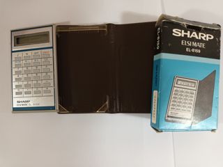 Calcolatrice Sharp ELSIMATE EL-8159 Vintage