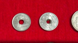 Moneda 25 pesetas Ceuta y melilla