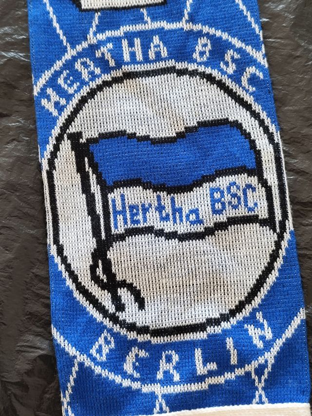 Bufanda fútbol Hertha BSC Berlín años 90