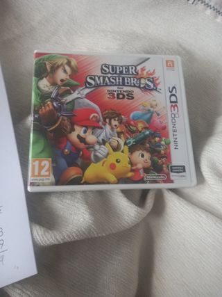 Juego súper smash bross Nintendo 3ds
