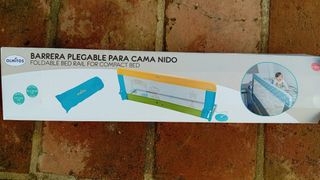 Barrera plegable para cama nido