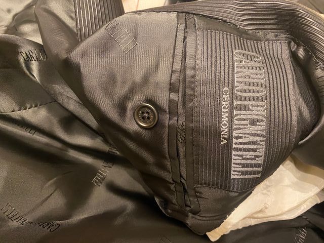 Abito uomo CARLO PIGNATELLI colore nero cerimonia