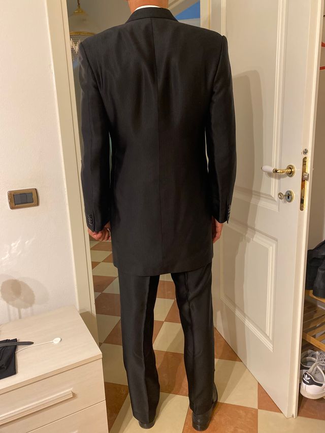 Abito uomo CARLO PIGNATELLI colore nero cerimonia