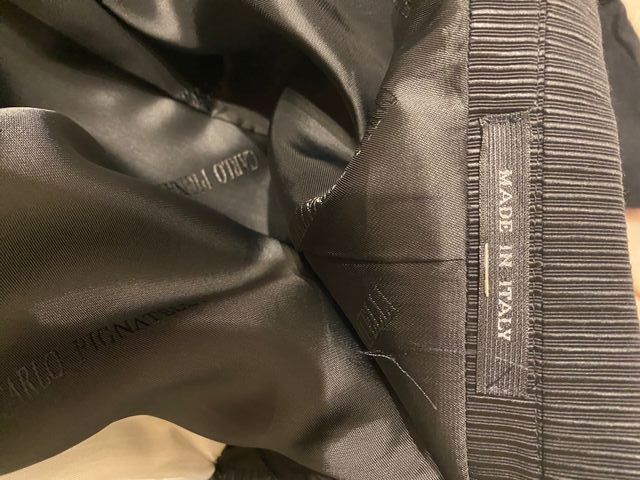 Abito uomo CARLO PIGNATELLI colore nero cerimonia