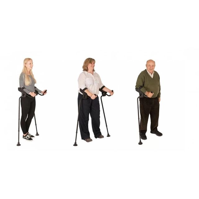 Muleta con apoya antebrazo