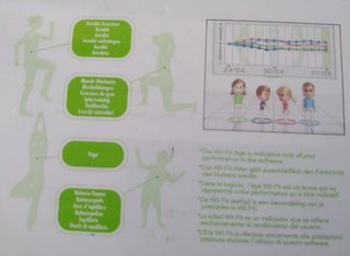 Tabla Wii fit con WiiFit plus 