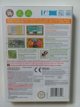 Tabla Wii fit con WiiFit plus 