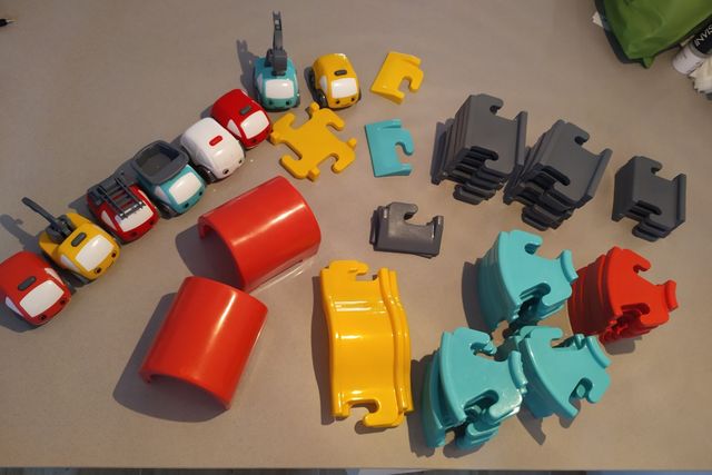 Pista coches de Eurekakids