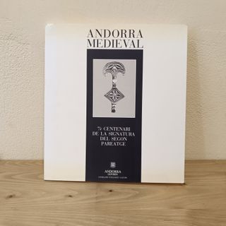 Libro 📕: Andorra Medieval:7e Centenari Signatura 