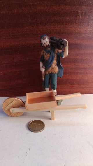 Carretilla en miniatura 