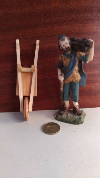 Carretilla en miniatura 