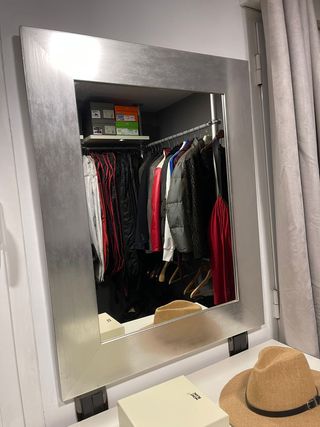 Espejo de pared Plateado completamente nuevo