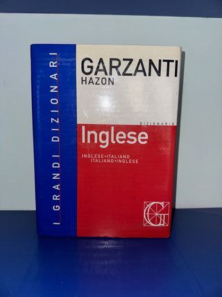 Il Nuovo Dizionario: Hazon Garzanti/Inglese Italia