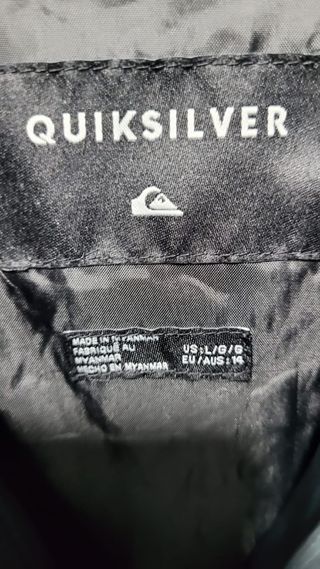 Chaqueta de Plumas Quicksilver Talla 14