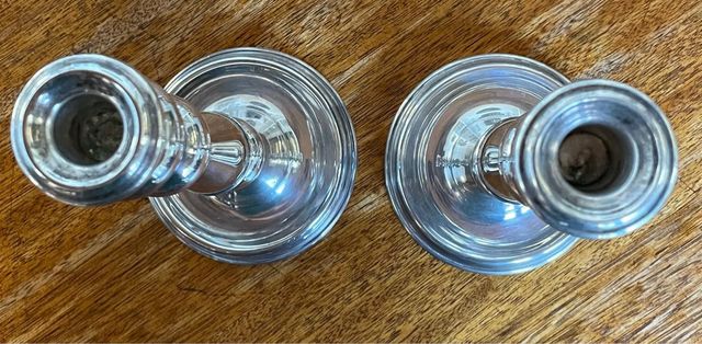 Coppia candelabri silver plated anni 70/80