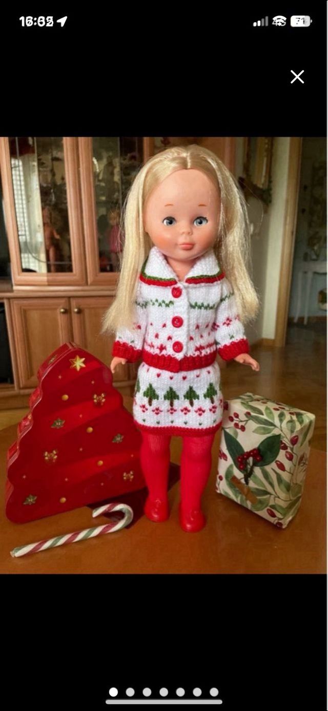 Conjunto Navidad Nancy (encargo)