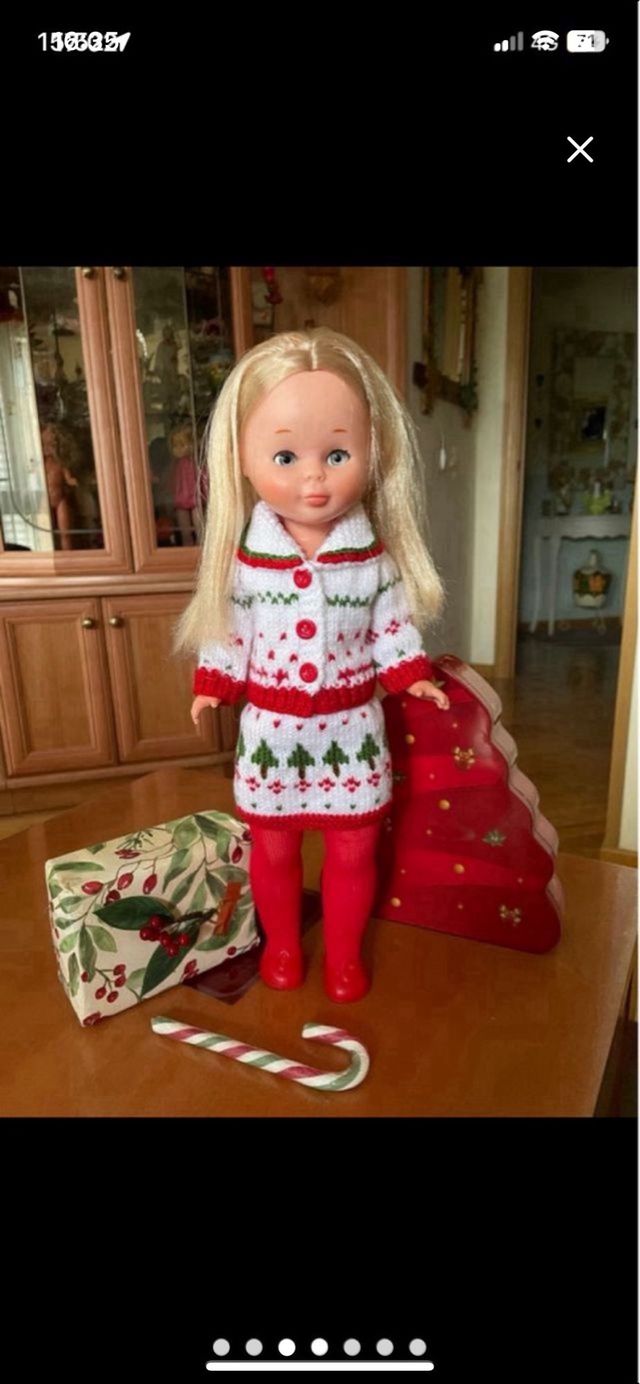 Conjunto Navidad Nancy (encargo)