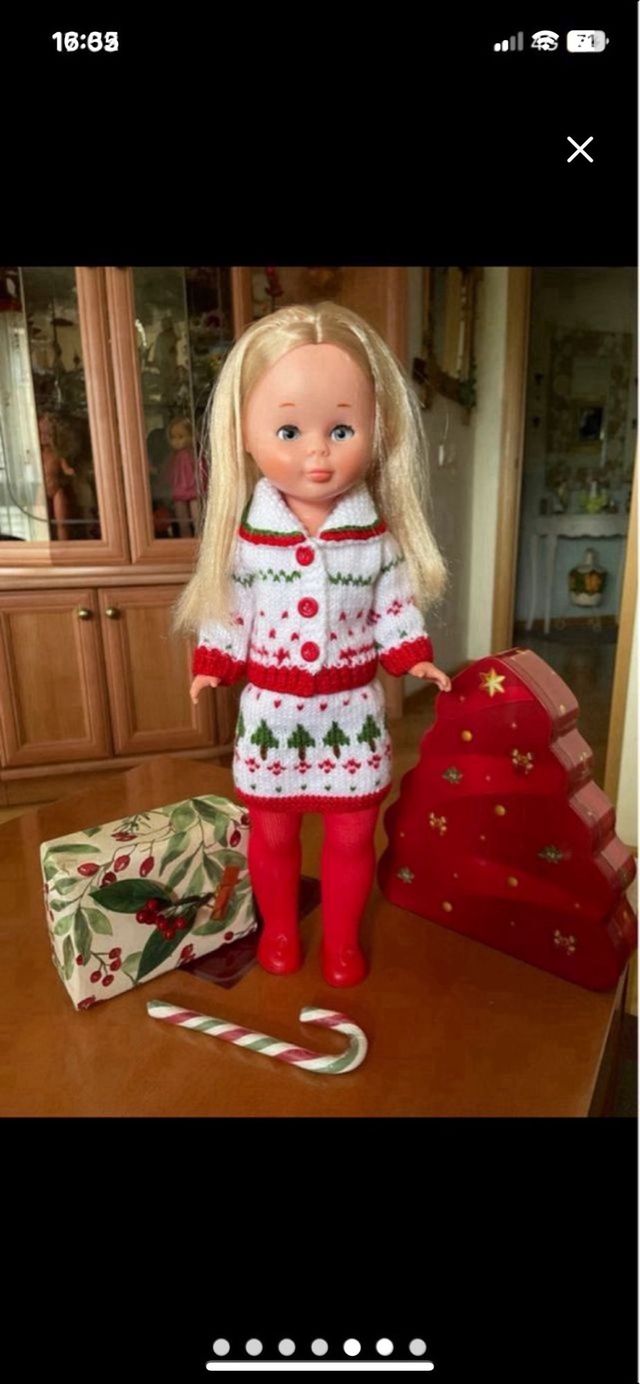 Conjunto Navidad Nancy (encargo)