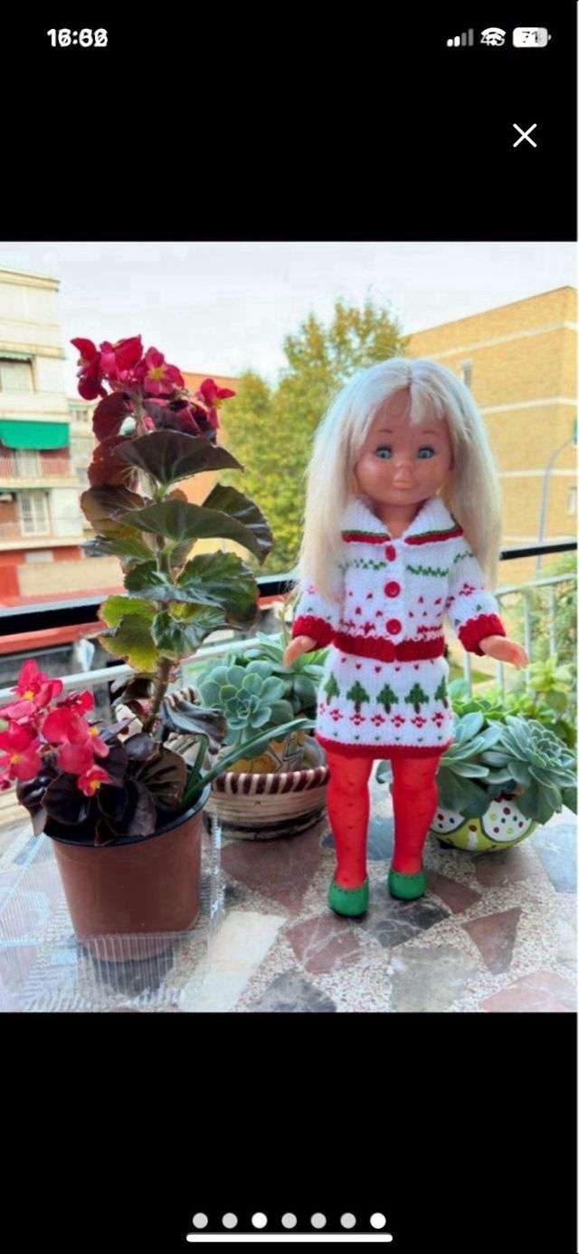 Conjunto Navidad Nancy (encargo)