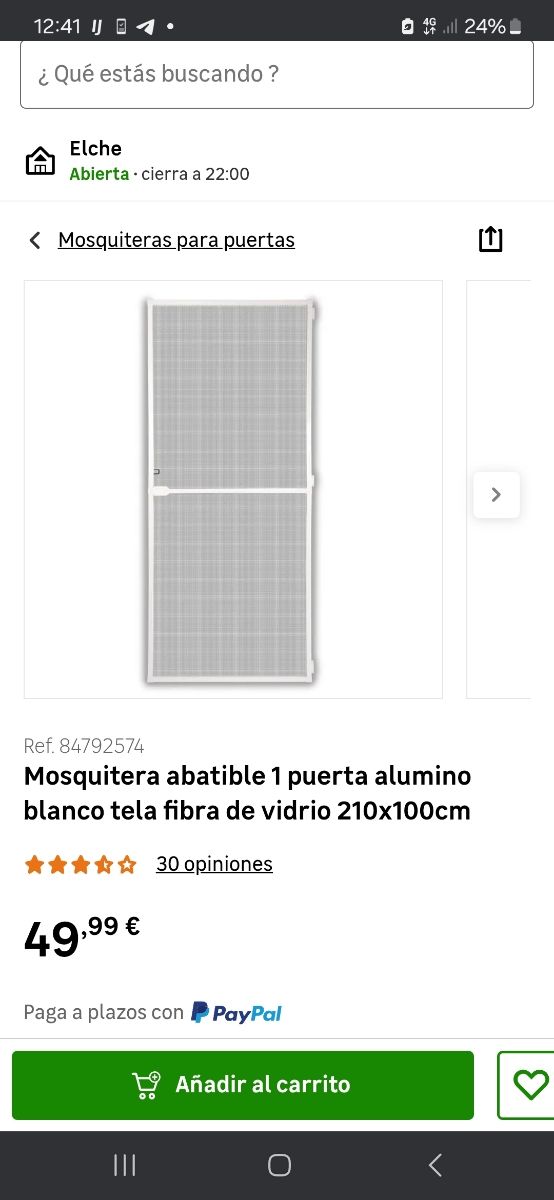 MOSQUITERA UNIVERSAL PUERTA