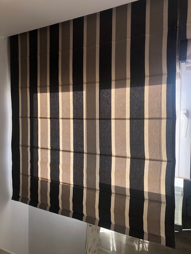 Tela estor sin mecanismo