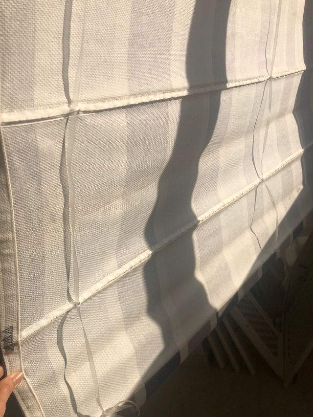 Tela estor sin mecanismo