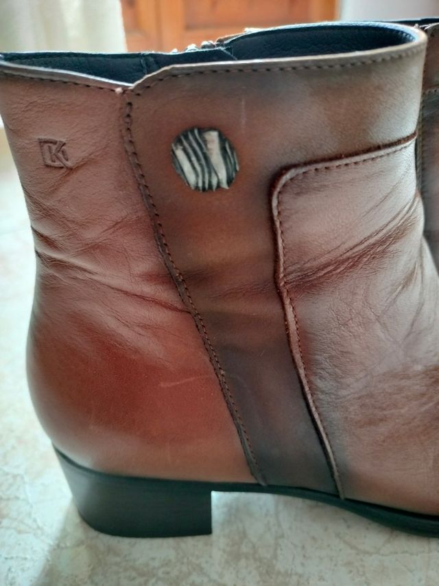 Botin de piel Flucho