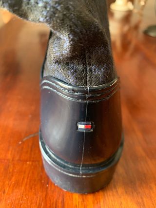 Botas Tommy Hilfiger mujer azul marino