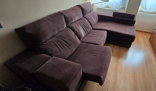 Sofa con chaiselongue grande 