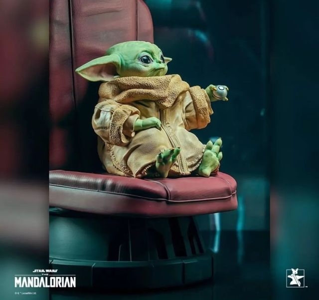 Figura Grogu premium Baby yoda