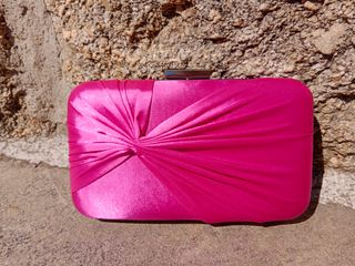 Bolso fiesta fucsia 
